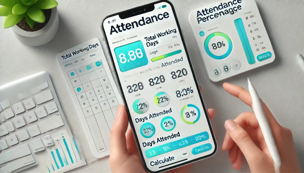 75 attendance calculator